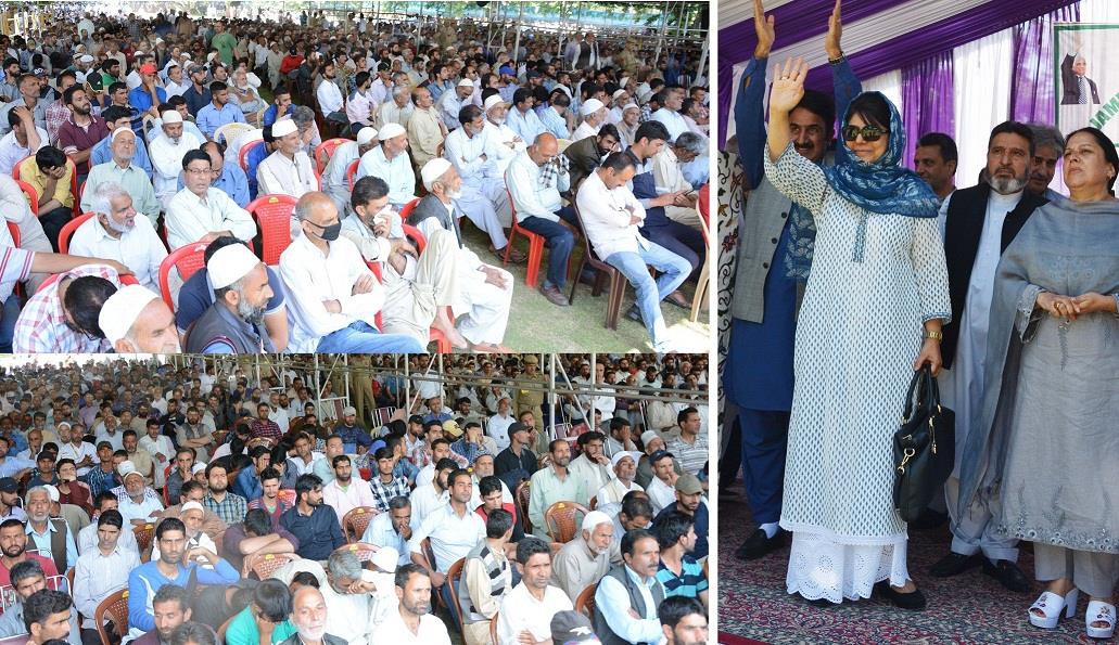 Mehbooba appeals all shades of opinion in J&K to join dialogue process